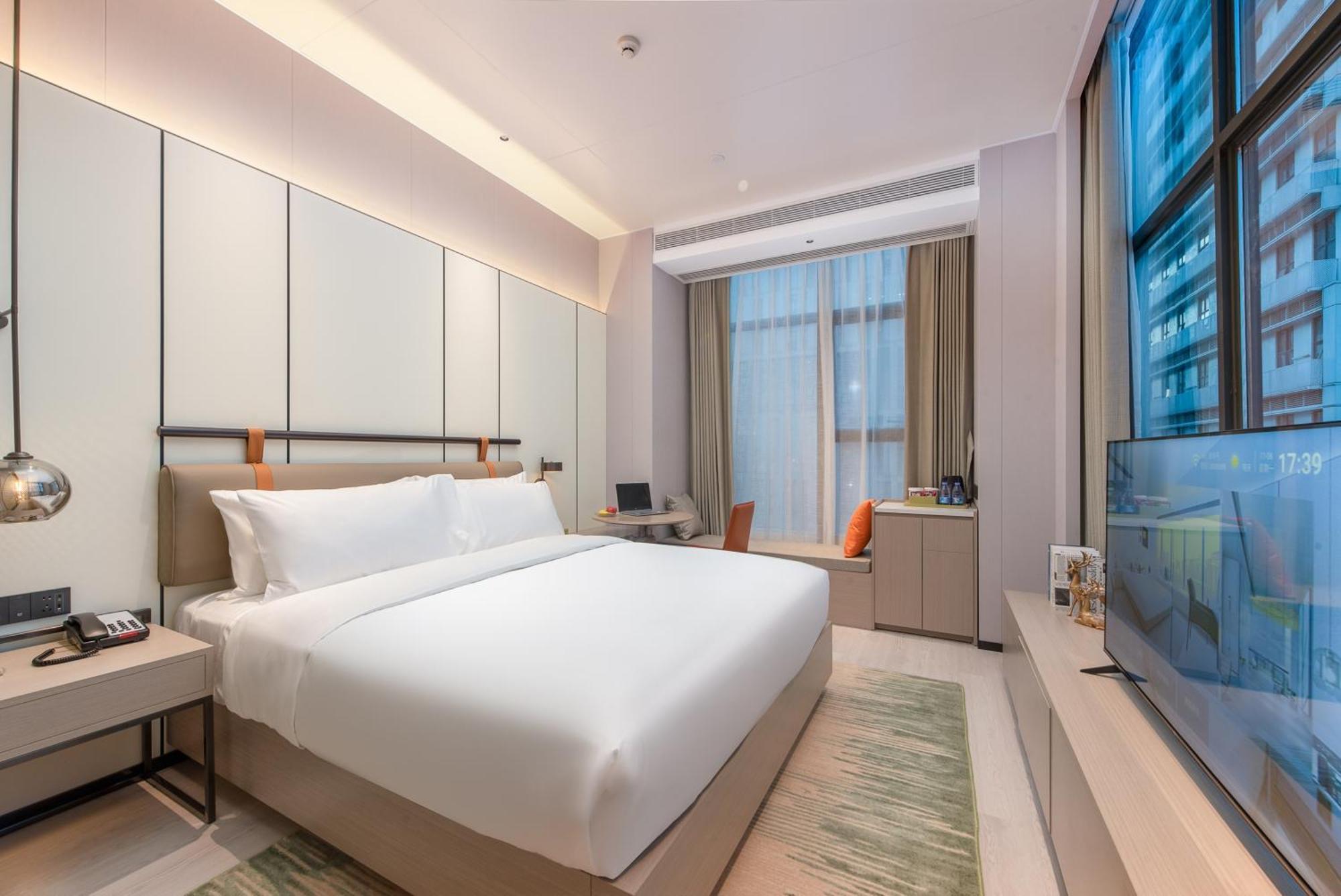 Oness Executive Hotel Guangzhou Huangpu Luogang - Free Shuttle Bus For Canton Fair Quảng Châu Ngoại thất bức ảnh