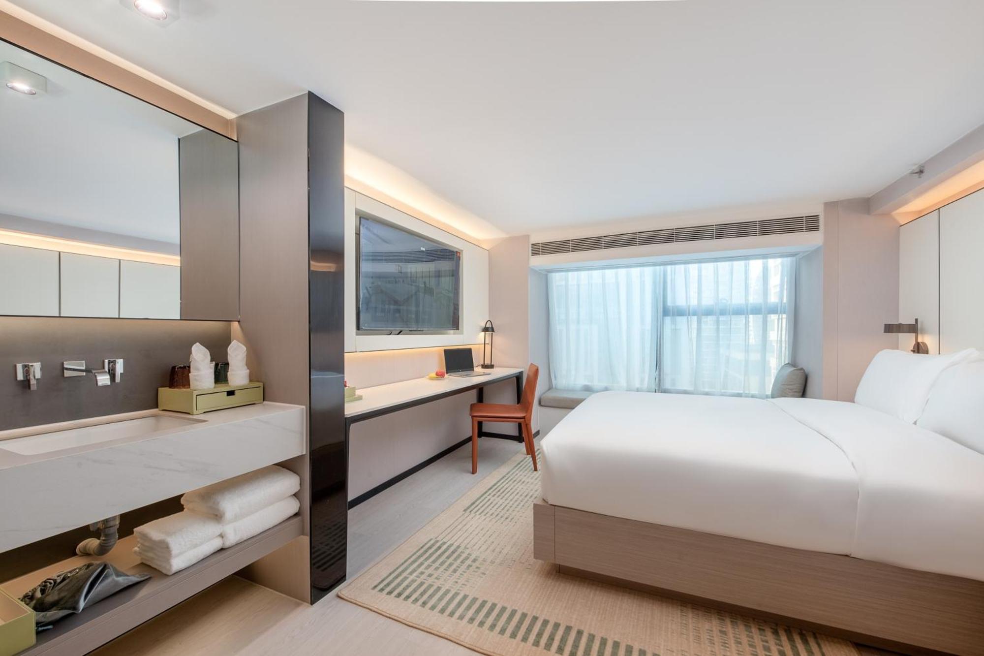 Oness Executive Hotel Guangzhou Huangpu Luogang - Free Shuttle Bus For Canton Fair Quảng Châu Ngoại thất bức ảnh