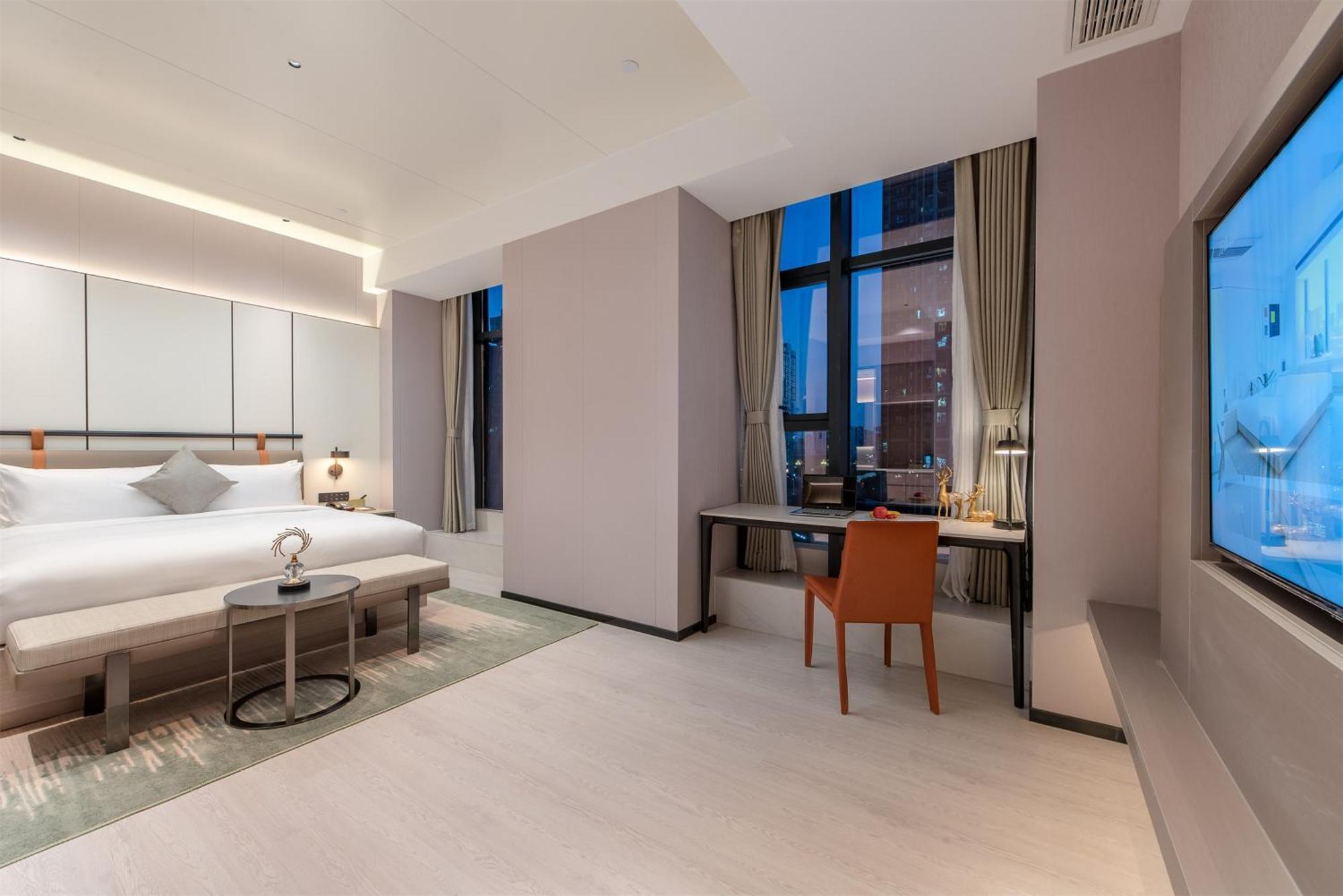 Oness Executive Hotel Guangzhou Huangpu Luogang - Free Shuttle Bus For Canton Fair Quảng Châu Ngoại thất bức ảnh